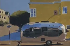 Airstream Series I - 12x12 - Acrylic on Canvas