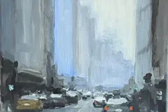 Early Morning Midtown Manhattan (NYC) - 8x10 - Oil on Canvas