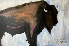 SOLD - Yellowstone in the Rain